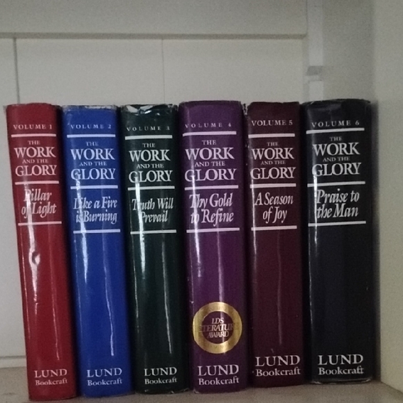 The Work And The Glory Book Series Plus Add Shipping Upgrade Over 5lbs